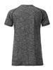 Damen Funktions-Sport T-Shirt ~ schwarz-melange/schwarz XL