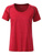 Damen Funktions-Sport T-Shirt ~ rot-melange/titan XL