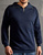 Herren Troyer Sweater ~ Navy 3XL