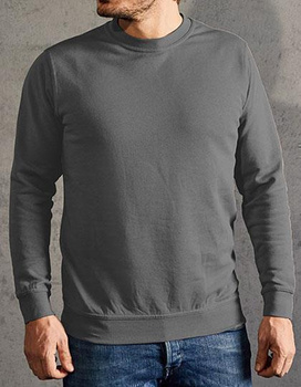 Herren Sweater 100 ~ New Light Grau (Solid) 3XL