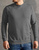 Herren Sweater 100 ~ New Light Grau (Solid) 5XL