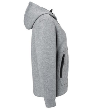 Damen Hooded Jacket ~ light-melange XS