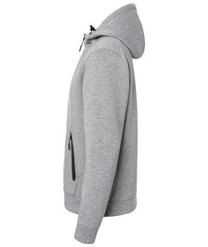 Herren Kapuzen Hooded Jacket ~ light-melange XL