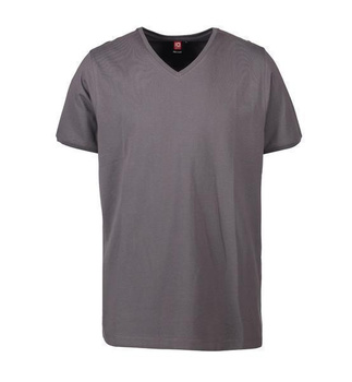 Herren Einfarbig Langarm Strick T-Shirt Herren V-Ausschnitt T-Shirt M8R2