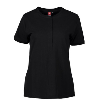 PRO Wear CARE Damen Poloshirt ~ Schwarz 5XL