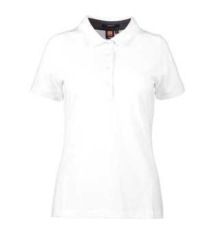 Business Damen Poloshirt | Stretch ~ wei XL
