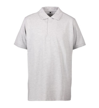 PRO Wear Poloshirt|Druckknpfe ~ Grau meliert 2XL