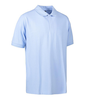 PRO Wear Poloshirt|Druckknpfe ~ Hellblau M