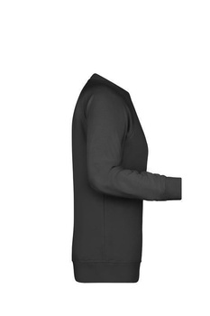 Damen Sweatshirt aus Bio-Baumwolle ~ schwarz S
