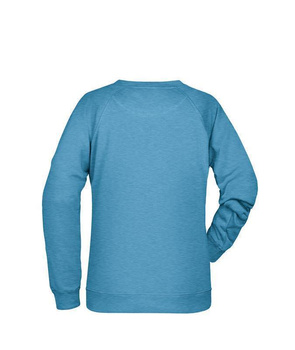 Damen Sweatshirt aus Bio-Baumwolle ~ glacier-melange M