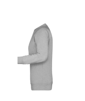 Damen Sweatshirt aus Bio-Baumwolle ~ grau-heather XXL