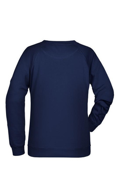 Damen Sweatshirt aus Bio-Baumwolle ~ navy XS