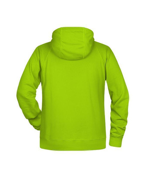 Herren Kapuzensweater aus Bio Baumwolle ~ acid-gelb M