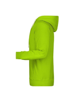 Herren Kapuzensweater aus Bio Baumwolle ~ acid-gelb XL