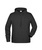 Herren Kapuzensweater aus Bio Baumwolle ~ schwarz-heather 4XL