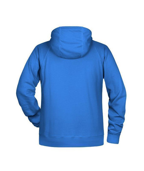 Herren Kapuzensweater aus Bio Baumwolle ~ cobalt S