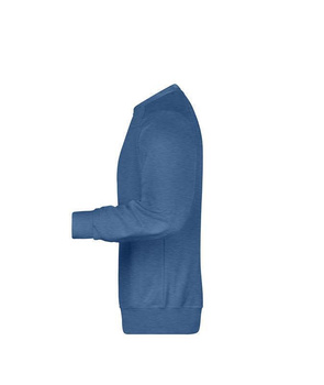 Herren Sweatshirt aus Bio-Baumwolle ~ light-denim-melange XL