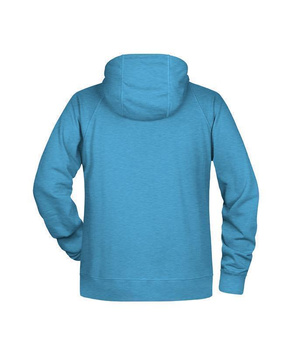 Herren Kapuzensweater aus Bio Baumwolle ~ glacier-melange S