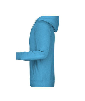 Herren Kapuzensweater aus Bio Baumwolle ~ glacier-melange XL