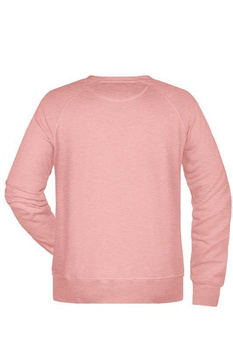 Herren Sweatshirt aus Bio-Baumwolle ~ rose-melange XL