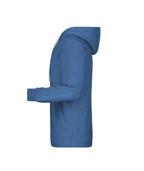 Herren Kapuzensweater aus Bio Baumwolle ~ light-denim-melange S