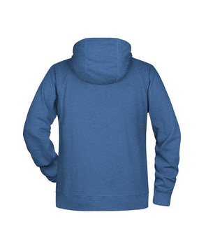 Herren Kapuzensweater aus Bio Baumwolle ~ light-denim-melange L