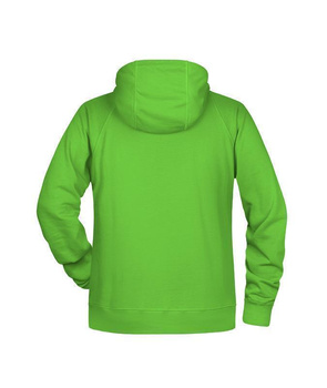 Herren Kapuzensweater aus Bio Baumwolle ~ lime-grn M