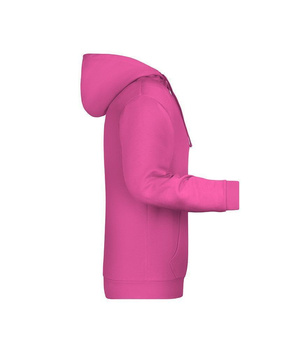 Herren Basic Kapuzensweat ~ pink XL