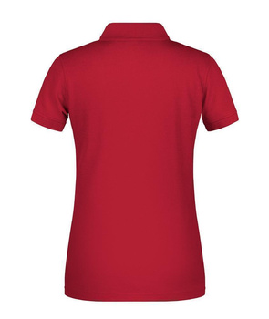 Damen BIO Arbeits Poloshirt ~ rot XL