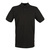 Herren Microfine-Piqué Polo Shirt~ schwarz 3XL