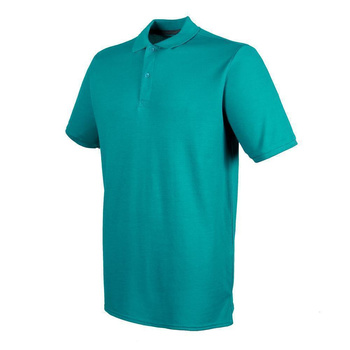 Herren Microfine-Piqu Polo Shirt~ Bright Jade 3XL