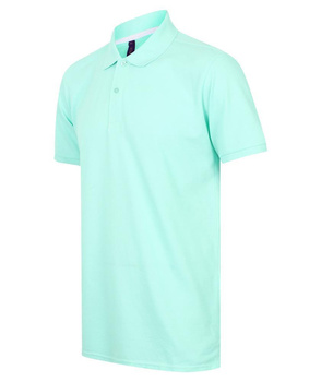 Herren Microfine-Piqu Polo Shirt~ Mint 3XL