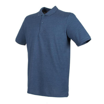 Herren Microfine-Piqu Polo Shirt~ navy 4XL