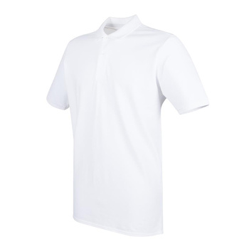 Herren Microfine-Piqu Polo Shirt~ wei 4XL