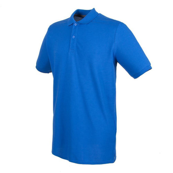Herren Microfine-Piqu Polo Shirt~ Royal L