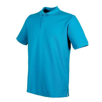 Herren Microfine-Piqu Polo Shirt~ Sapphire blau L