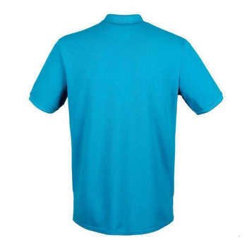 Herren Microfine-Piqu Polo Shirt~ Sapphire blau L