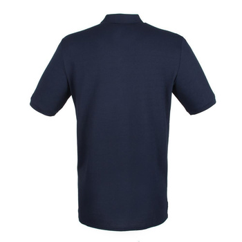 Herren Microfine-Piqu Polo Shirt~ Oxford navy M
