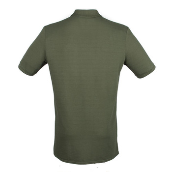 Herren Microfine-Piqu Polo Shirt~ Olive S