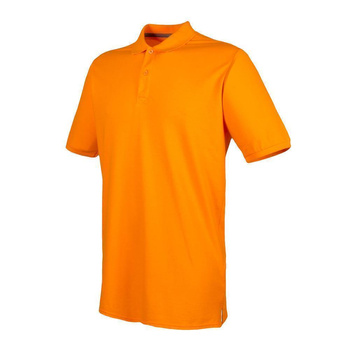 Herren Microfine-Piqu Polo Shirt~ Bright orange XL
