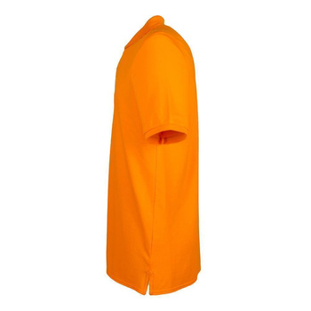 Herren Microfine-Piqué Polo Shirt~ Bright orange XXL
