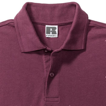 Strapazierfhiges Mischgewebe-Poloshirt / 599M ~ burgund 4XL