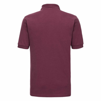 Strapazierfhiges Mischgewebe-Poloshirt / 599M ~ burgund S