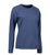 Damen ID Sweatshirt Core o-neck ~ Blau melange L