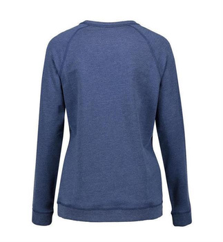Damen ID Sweatshirt Core o-neck ~ Blau melange 3XL