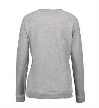 Damen ID Sweatshirt Core o-neck ~ Grau meliert XL