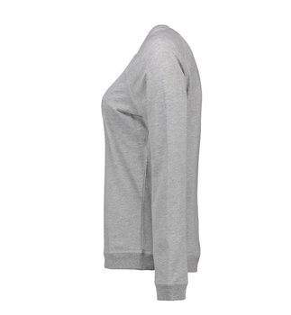 Damen ID Sweatshirt Core o-neck ~ Grau meliert XL