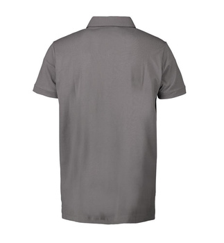 Business Herren Poloshirt | Stretch ~ Silber grau XL