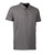 Business Herren Poloshirt | Stretch ~ Silber grau 3XL