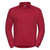 Arbeits- Sweatshirt mit Kragen ~ classic rot 3XL